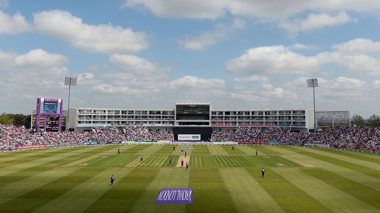 The hotel at the Ageas Bowl is finally completed, England v New Zealand, 3rd ODI, Ageas Bowl, June 14, 2015