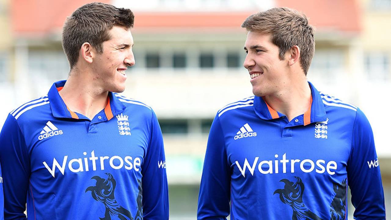 Jamie and Craig Overton could become the first pair of twins to play for England, Trent Bridge, June 16, 2015