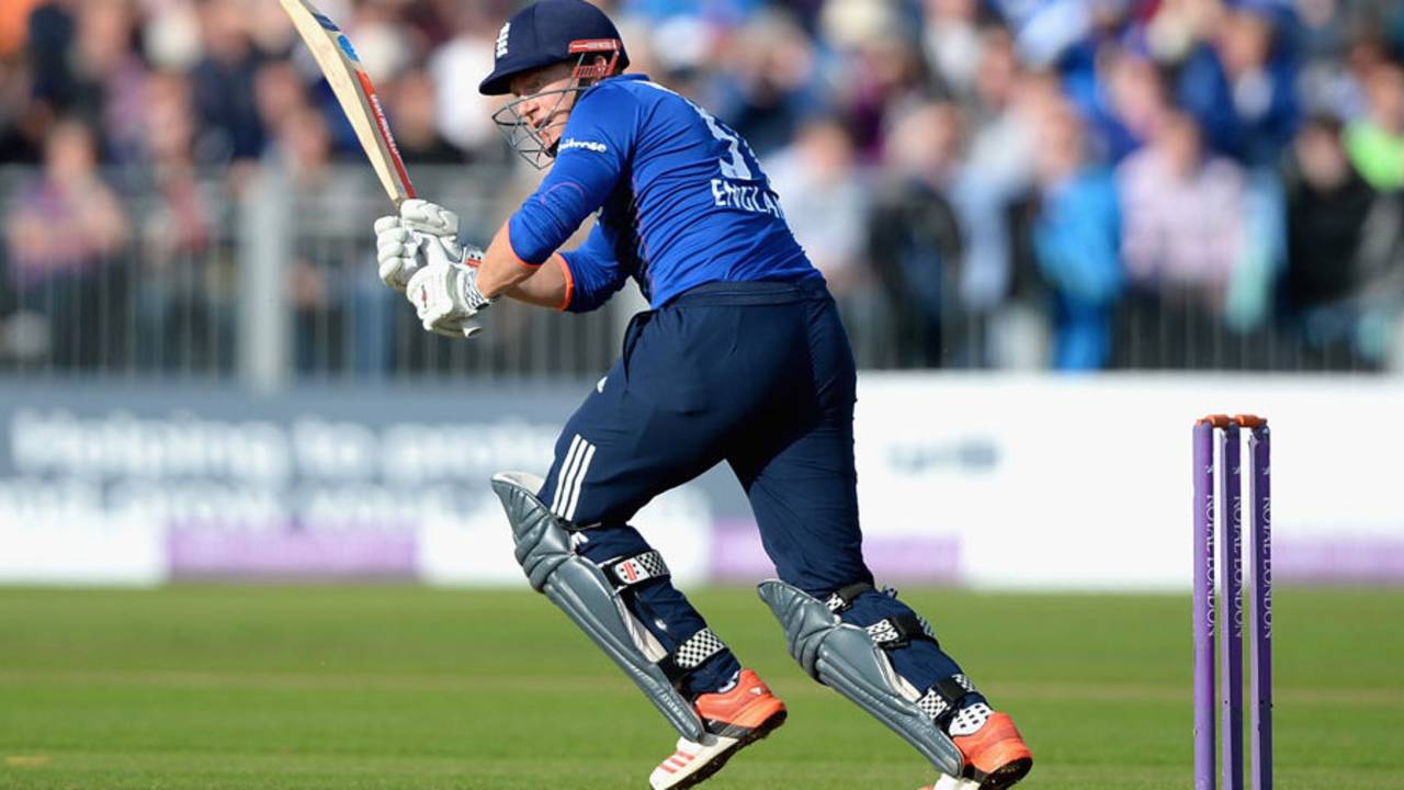 Jonny Bairstow made his first ODI half-century, England v New Zealand, 5th ODI, Chester-le-Street, June 20, 2015