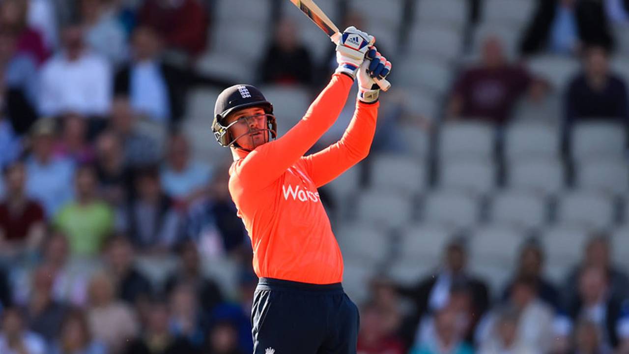 England chose to bat and Jason Roy came out with two early big sixes before being run out&nbsp;&nbsp;&bull;&nbsp;&nbsp;Getty Images