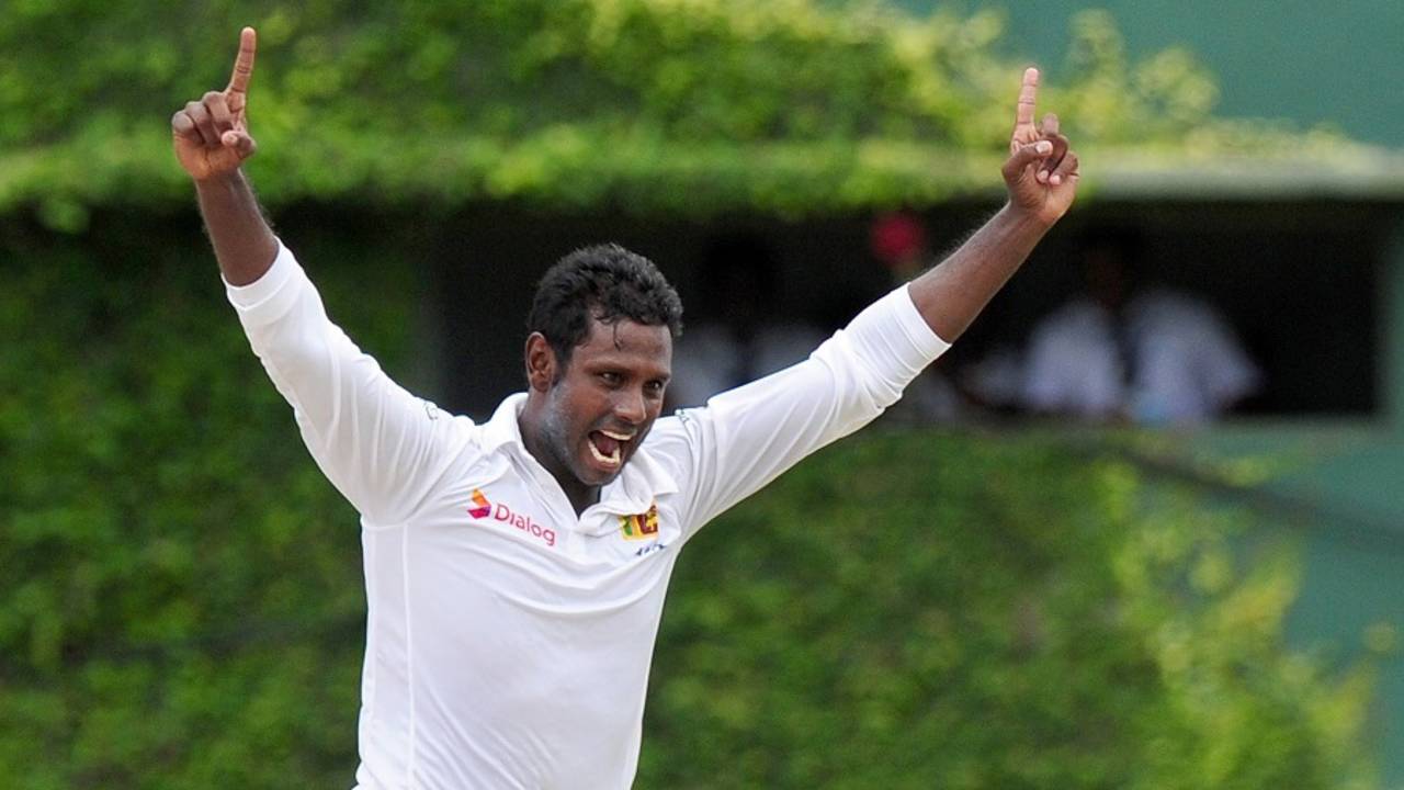 The loss of Dhammika Prasad before the start of the series might force Angelo Mathews to bowl more than expected&nbsp;&nbsp;&bull;&nbsp;&nbsp;AFP