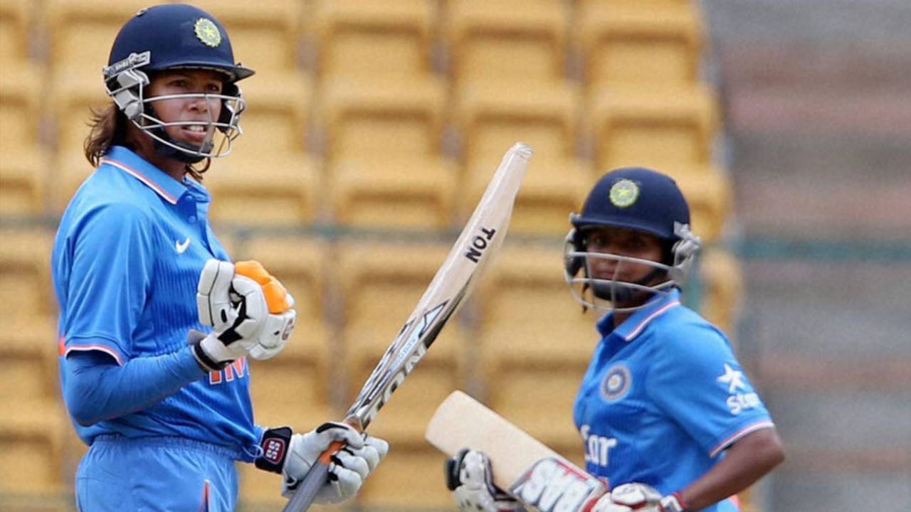 Jhulan Goswami top-scored with 57, India Women v New Zealand Women, 1st ODI, Bangalore, June 28, 2015
