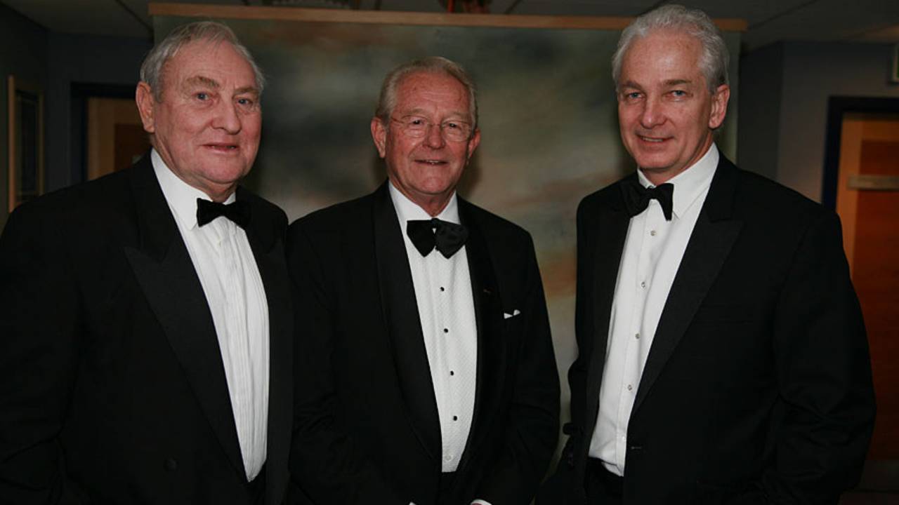 Mike Turner (middle) was a central figure in the history of Leicestershire cricket&nbsp;&nbsp;&bull;&nbsp;&nbsp;Leicestershire CCC