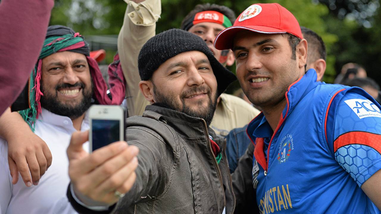 Afghanistan manager Shir Agha Hamkar: 'You cannot imagine the celebrations back home'&nbsp;&nbsp;&bull;&nbsp;&nbsp;ICC/Sportsfile