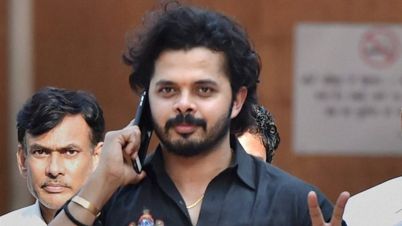 Sreesanth outside a Delhi court after charges were dropped against him&nbsp;&nbsp;&bull;&nbsp;&nbsp;PTI 