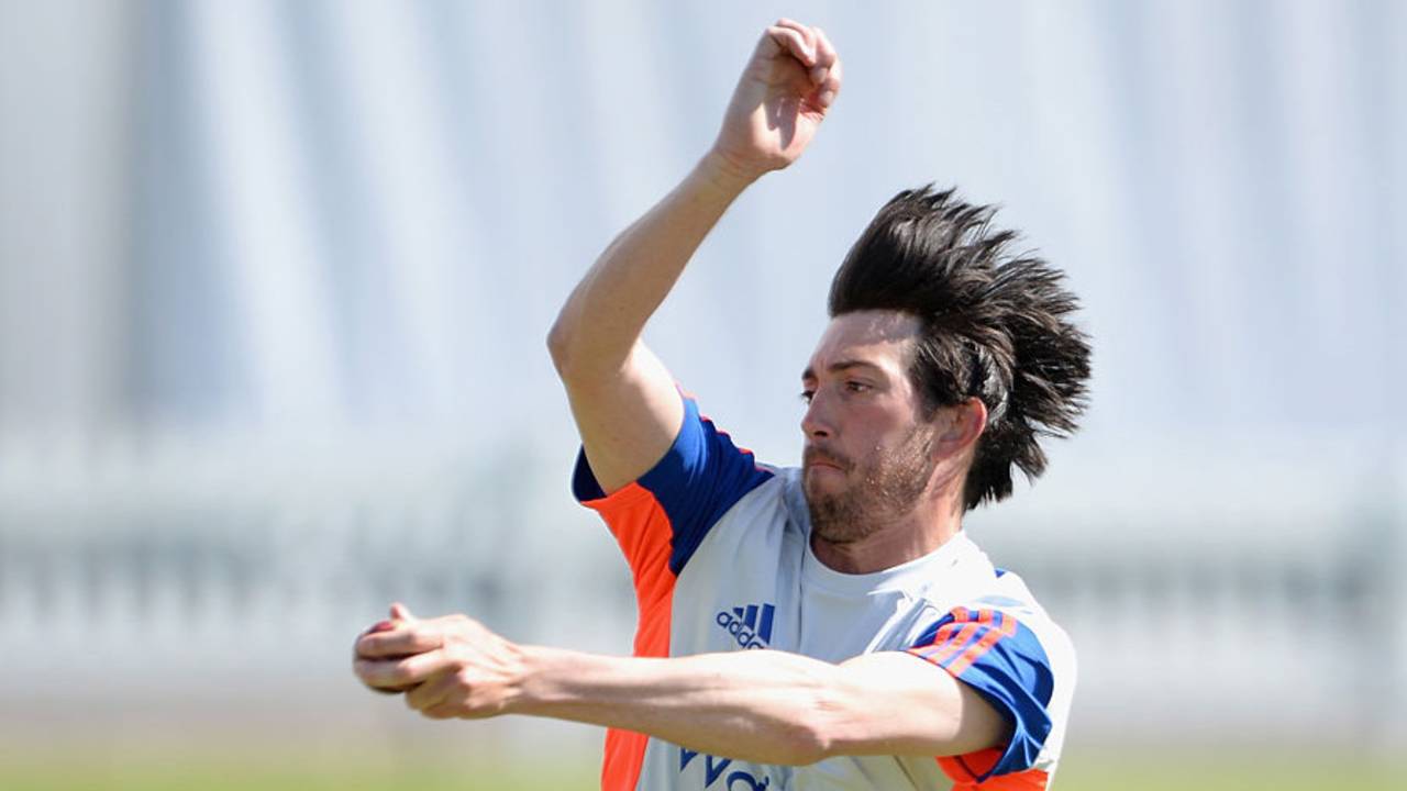 Mark Footitt trained with England, Lord's, May 19, 2015