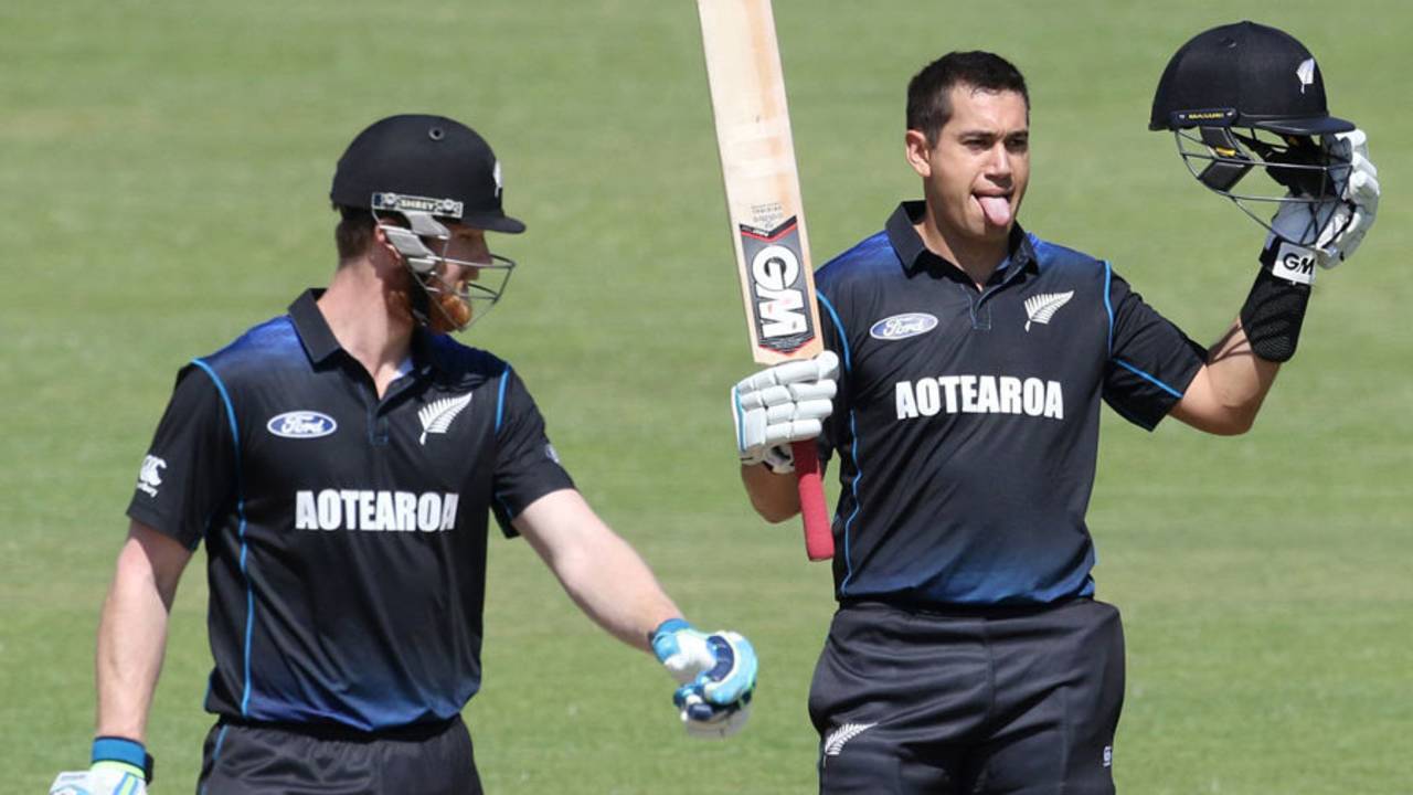 Ross Taylor had hit some form with an unbeaten century in the first ODI against Zimbabwe&nbsp;&nbsp;&bull;&nbsp;&nbsp;AFP