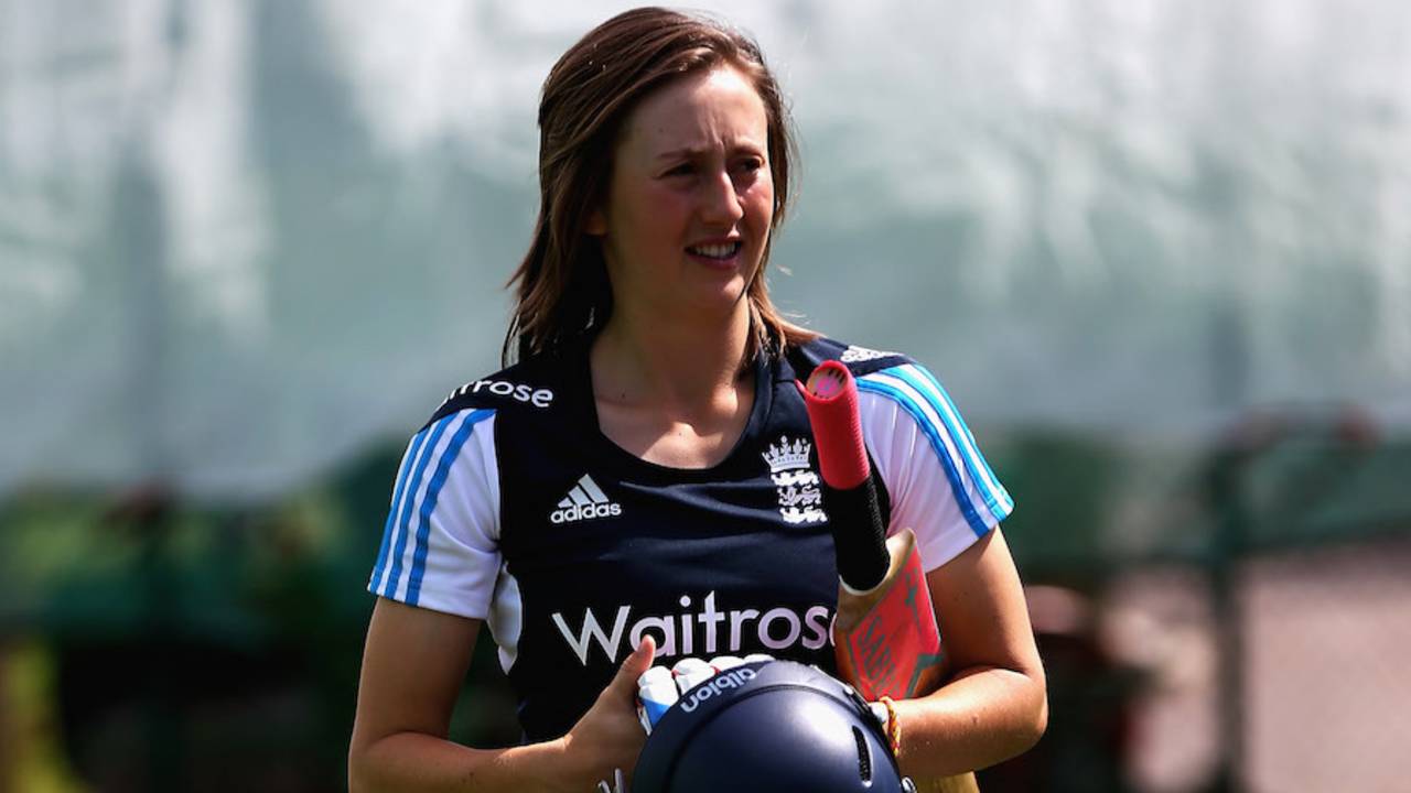 Fran Wilson at the ECB National Performance Centre, Loughborough, July 10, 2014
