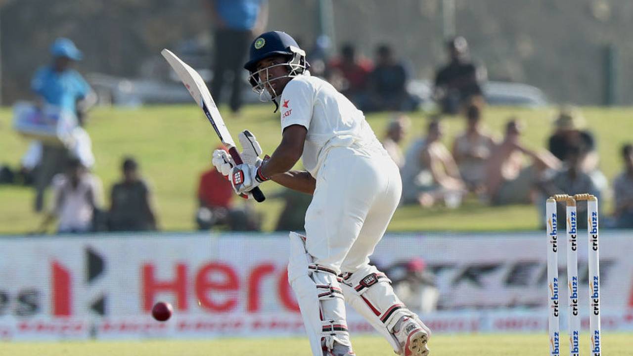 Wriddhiman Saha flicks it fine, Sri Lanka v India, 1st Test, Galle, 2nd day, August 13, 2015