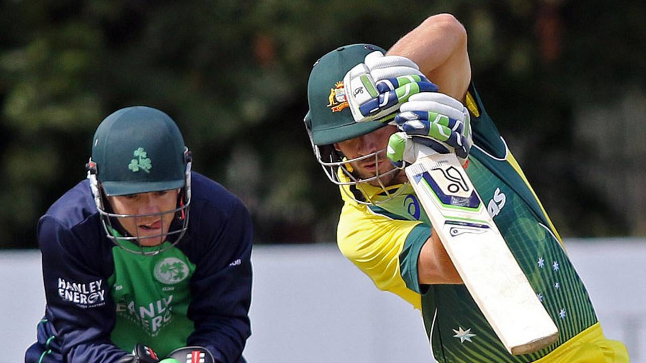 Joe Burns made his ODI debut, Ireland v Australia, Only ODI, Stormont, August 27, 2015