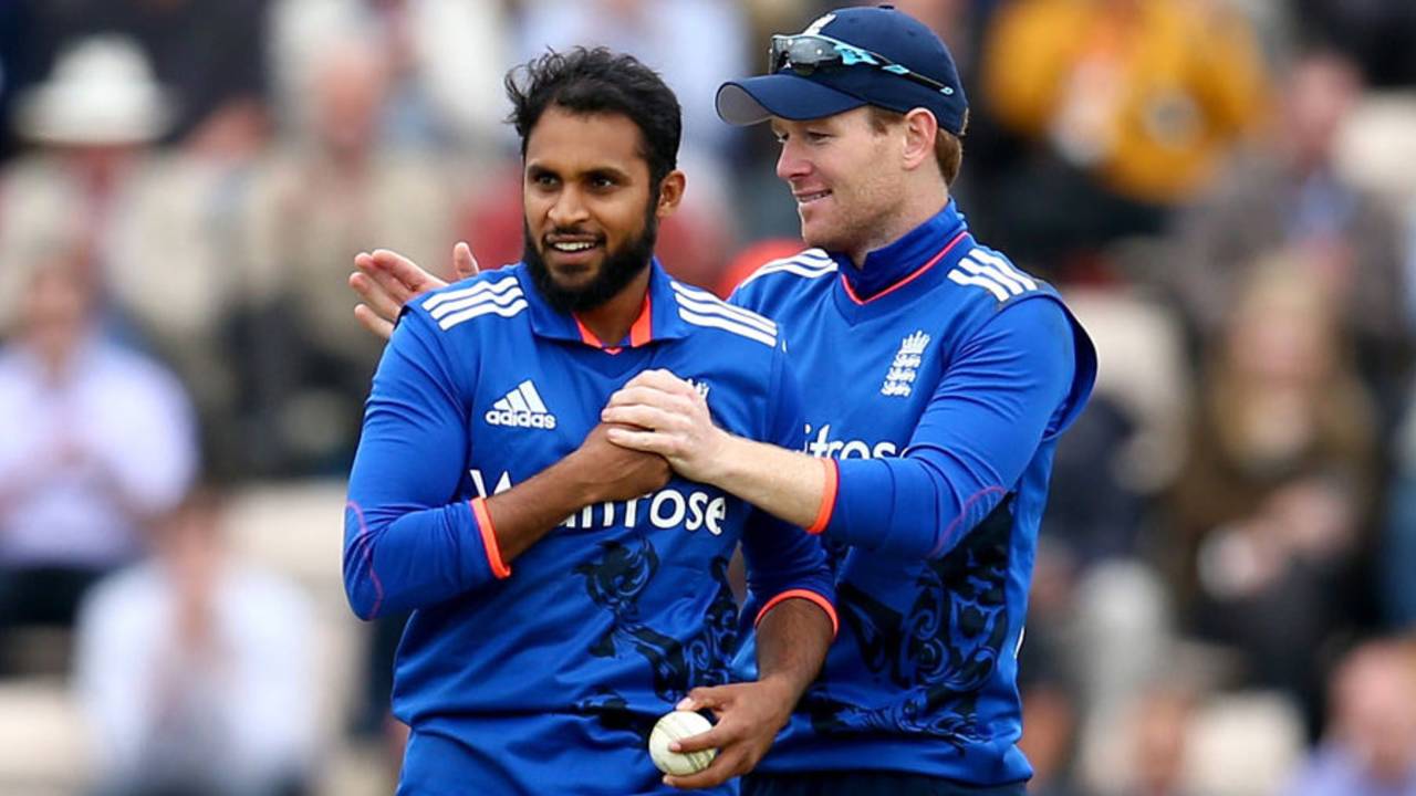 Adil Rashid made the breakthrough, England v Australia, 1st ODI, Ageas Bowl, September 3, 2015