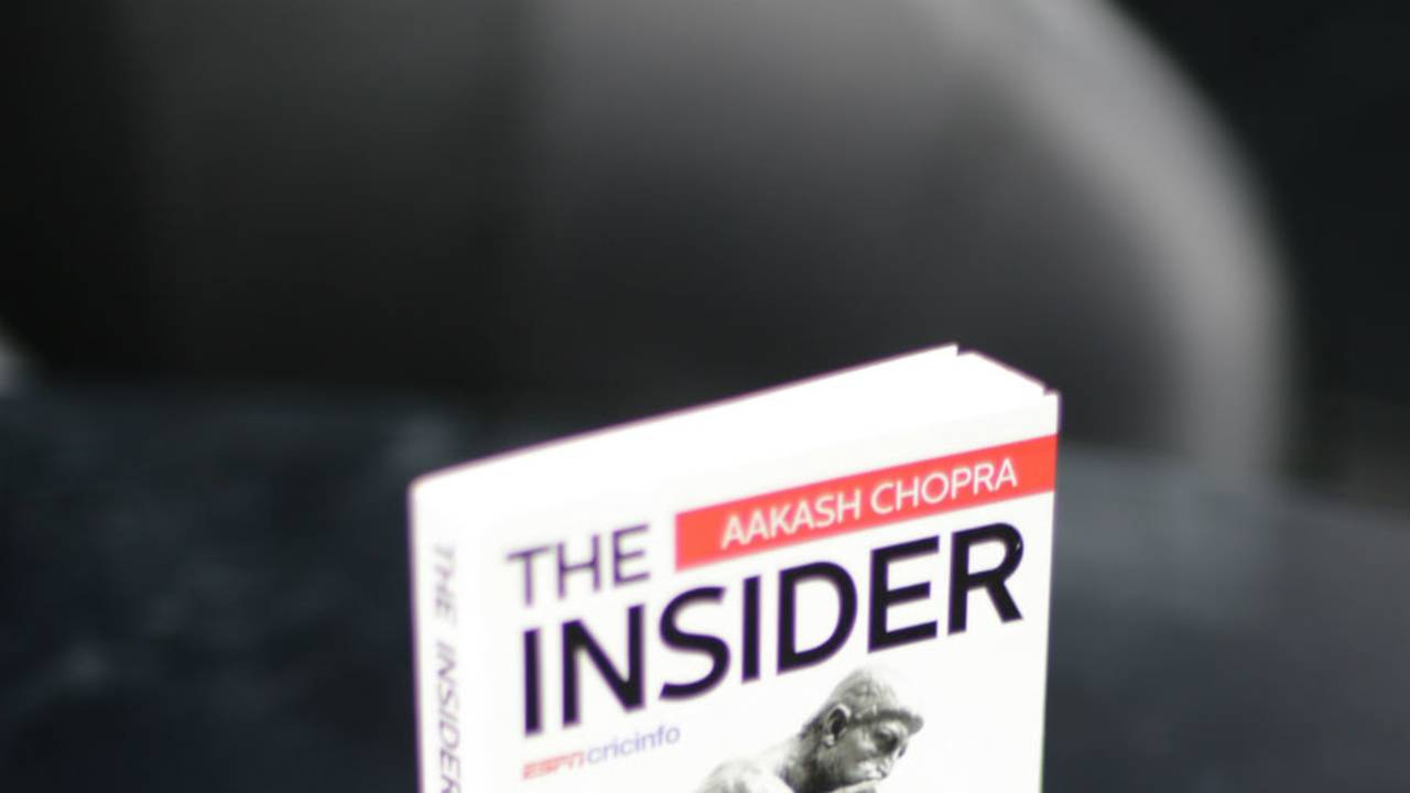 Aakash Chopra's The Insider, ESPNcricinfo and HarperCollins' latest publication, The Insider, Mumbai, September 4, 2015