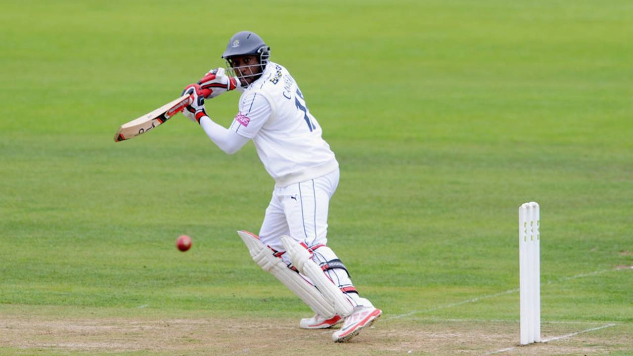 Michael Carberry in action for Hampshire, Hampshire v Somerset, County Championship, Division One, Taunton, 1st day, September 9, 2015