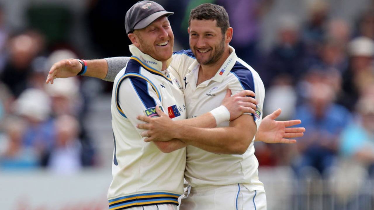 Andrew Gale was on the field in Yorkshire's moment of glory, and will lift the trophy in an honour that was denied to him last year&nbsp;&nbsp;&bull;&nbsp;&nbsp;Getty Images