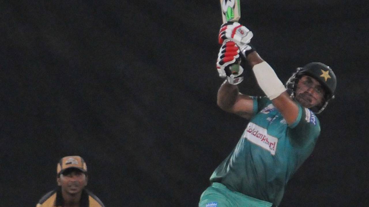 Nasir Jamshed struck his first T20 ton, Group A, Karachi Region Whites v Rawalpindi Region,  Haier Mobile T-20 Cup, Rawalpindi, Sep 10, 2015