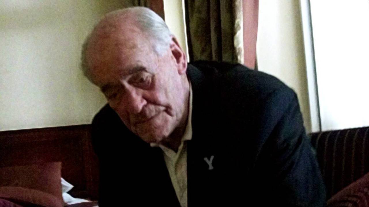 Brian Close talks during an interview, September 21, 2011