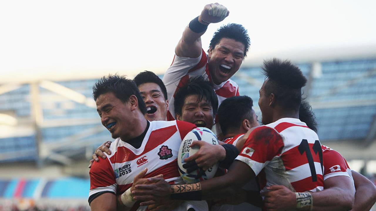 Japan's triumph over South Africa at the rugby World Cup could not be repeated in cricket's version&nbsp;&nbsp;&bull;&nbsp;&nbsp;Getty Images