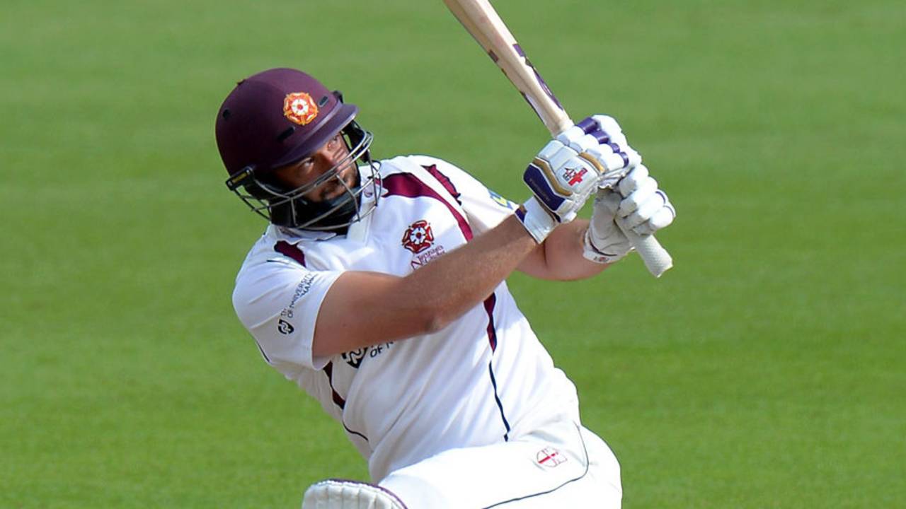 David Murphy struck his maiden first-class hundred, Surrey v Northamptonshire, County Championship, Division Two, 4th day, September 25, 2015