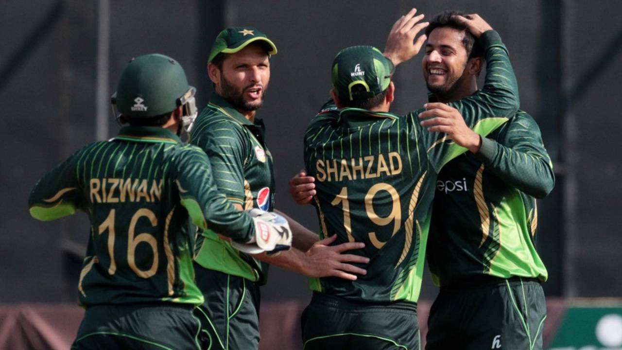 Imad Wasim finished with figures of 4 for 11 in only his fourth T20 international&nbsp;&nbsp;&bull;&nbsp;&nbsp;AFP