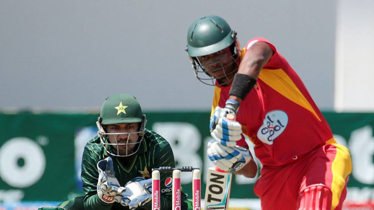 Zimbabwe were put in to bat and Chamu Chibhabha provided a sound foundation with 48 off 76 balls&nbsp;&nbsp;&bull;&nbsp;&nbsp;AFP