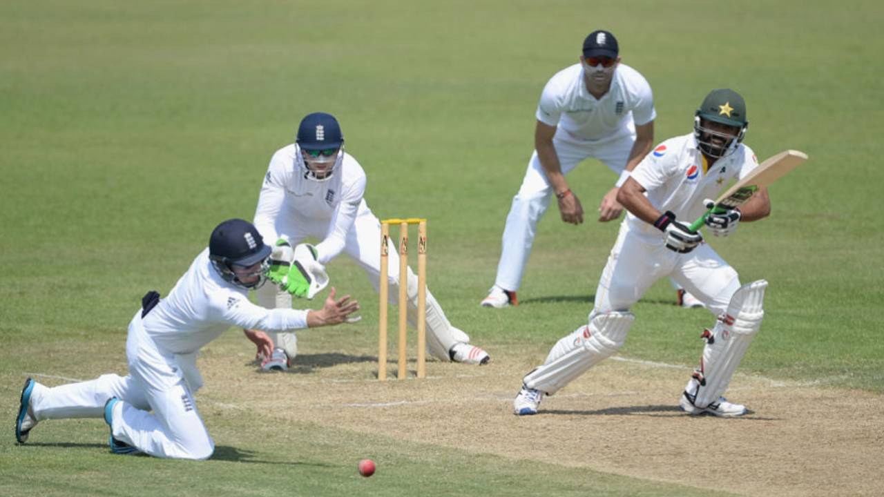 Fawad Alam helped rebuild the innings, Pakistan A v England XI, Sharjah, 2nd day, October 6, 2015