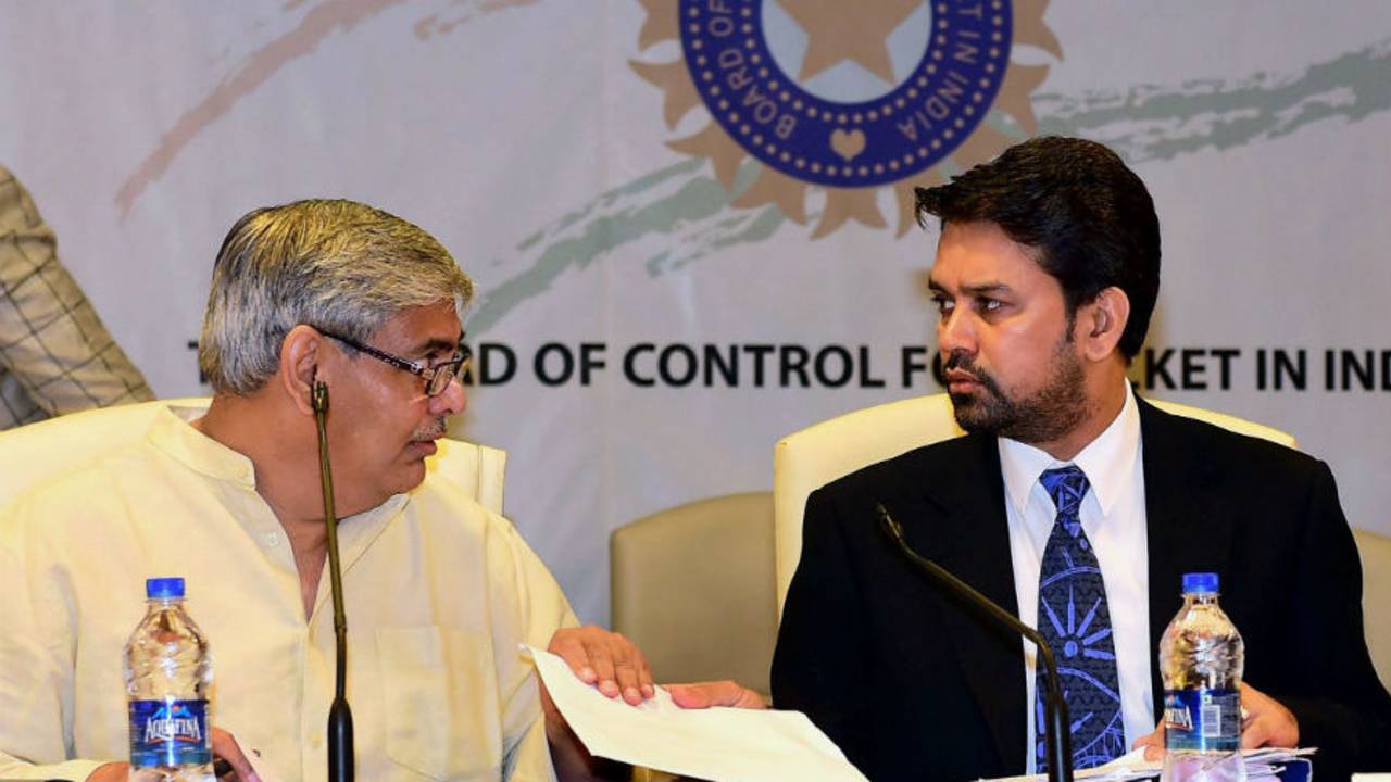 The issue of BCCI president Anurag Thakur allegedly asking ICC chairman Shashank Manohar for a letter questioning one of the Lodha Committee's recommendations will come up in court on December 5&nbsp;&nbsp;&bull;&nbsp;&nbsp;PTI 