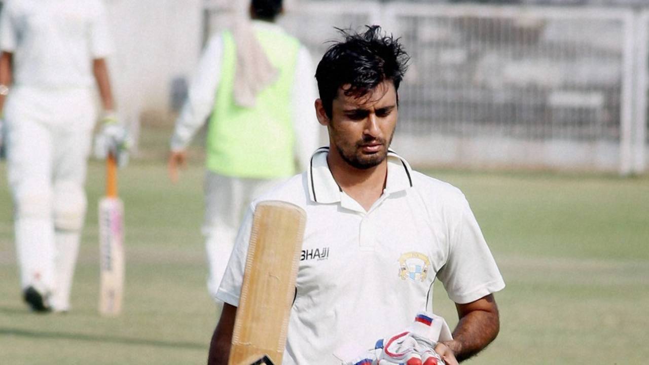Uday Kaul held Punjab together with his 139, Punjab v Madhya Pradesh, Ranji Trophy 2015-16, Group B, Patiala, 3rd day, October 24, 2015