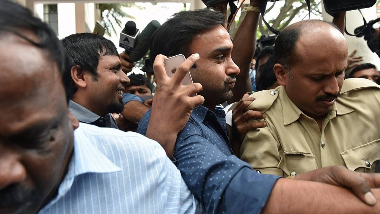 Amit Mishra had been asked to appear before the police in Bangalore&nbsp;&nbsp;&bull;&nbsp;&nbsp;AFP