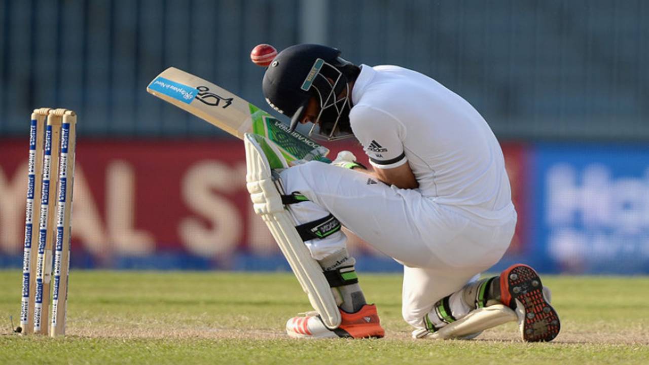Moeen Ali ducks into a short ball during England's recent series against Pakistan&nbsp;&nbsp;&bull;&nbsp;&nbsp;Getty Images