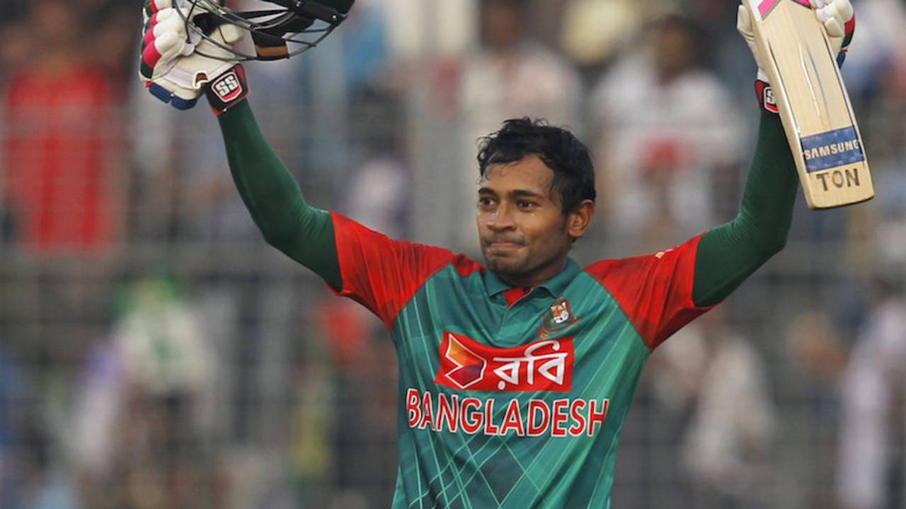 Mushfiqur Rahim's fourth ODI century made him the leading run-scorer for Bangladesh in ODIs this year&nbsp;&nbsp;&bull;&nbsp;&nbsp;Associated Press