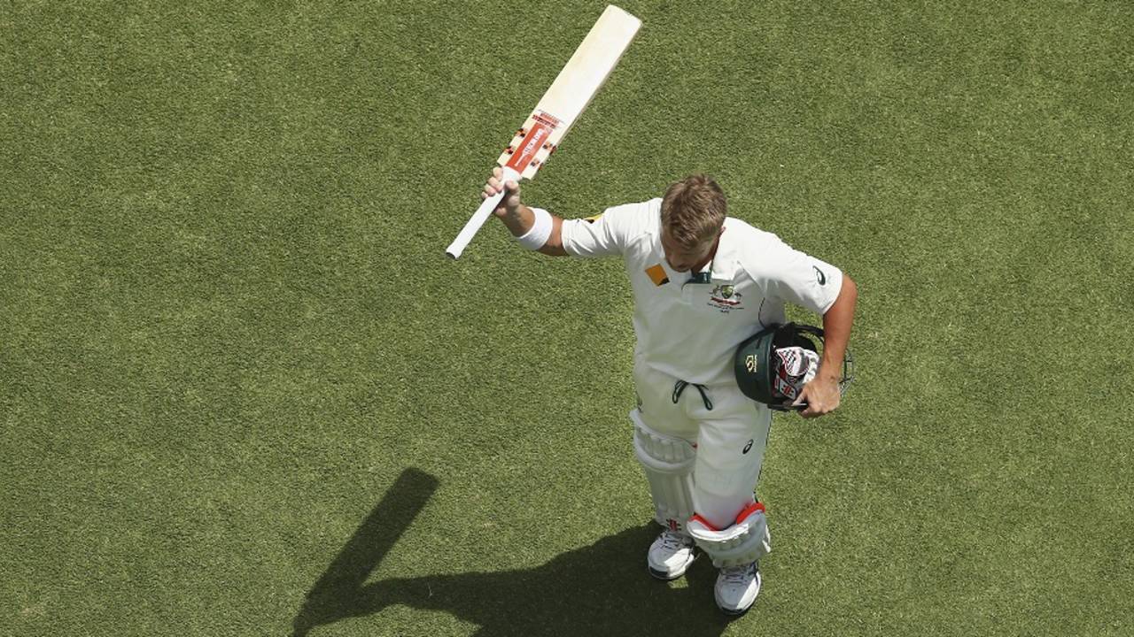 David Warner's 253 was the second highest score to be beaten by an opposition batsman in a Test&nbsp;&nbsp;&bull;&nbsp;&nbsp;Getty Images