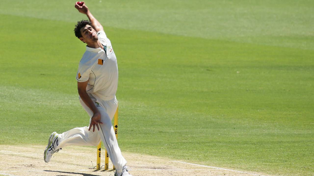 Mitchell Starc cranked up the pace at the WACA&nbsp;&nbsp;&bull;&nbsp;&nbsp;Cricket Australia/Getty Images