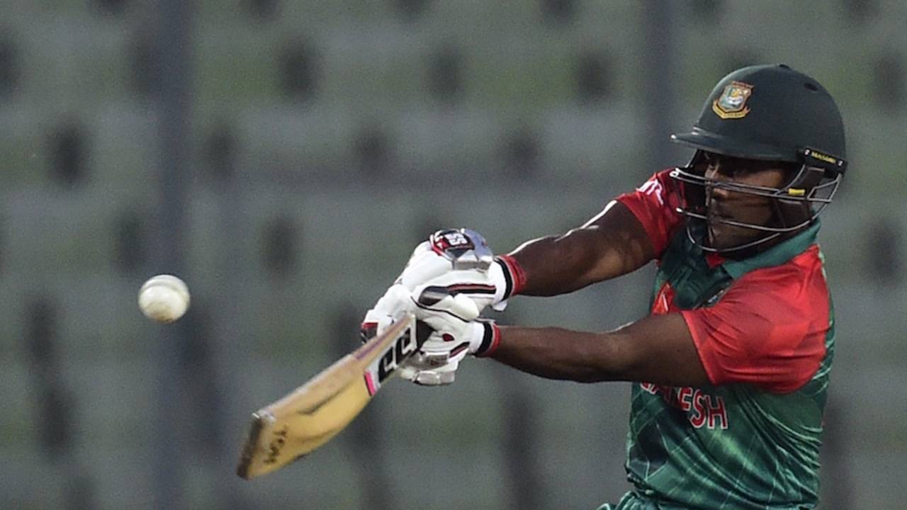 Imrul Kayes and Tamim Iqbal got Bangladesh off to a brisk start after they elected to bat&nbsp;&nbsp;&bull;&nbsp;&nbsp;AFP