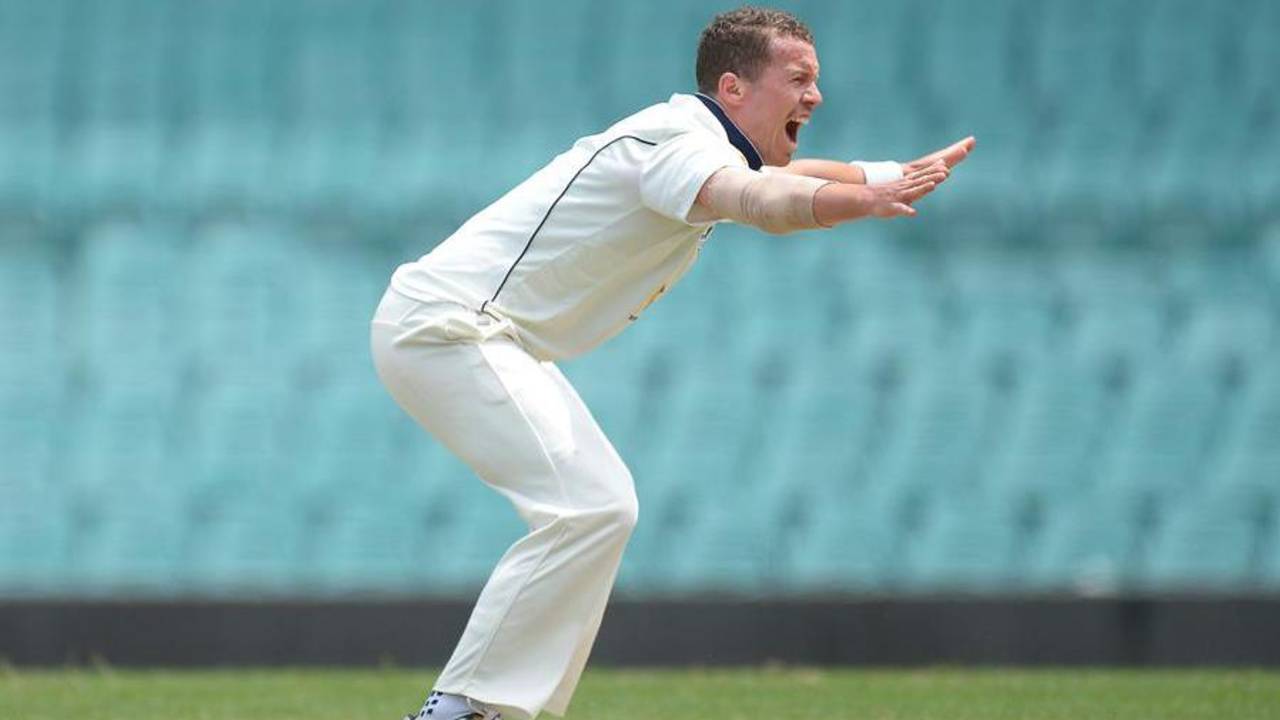 Peter Siddle was unable to get his Victorians home in his first match as captain (file photo)&nbsp;&nbsp;&bull;&nbsp;&nbsp;Getty Images