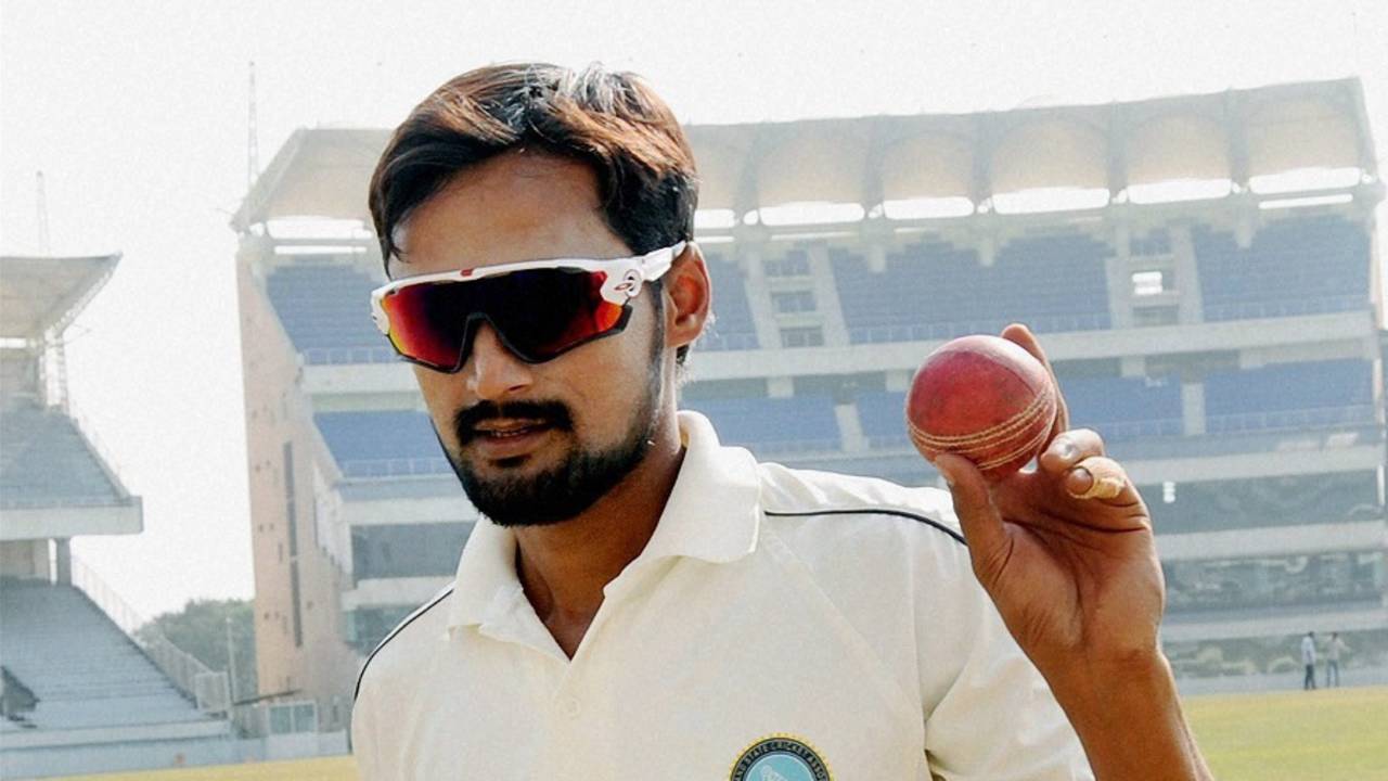 Shahbaz Nadeem became the first bowler since 2006-07 to take 50 or more wickets in a Ranji Trophy season&nbsp;&nbsp;&bull;&nbsp;&nbsp;PTI 