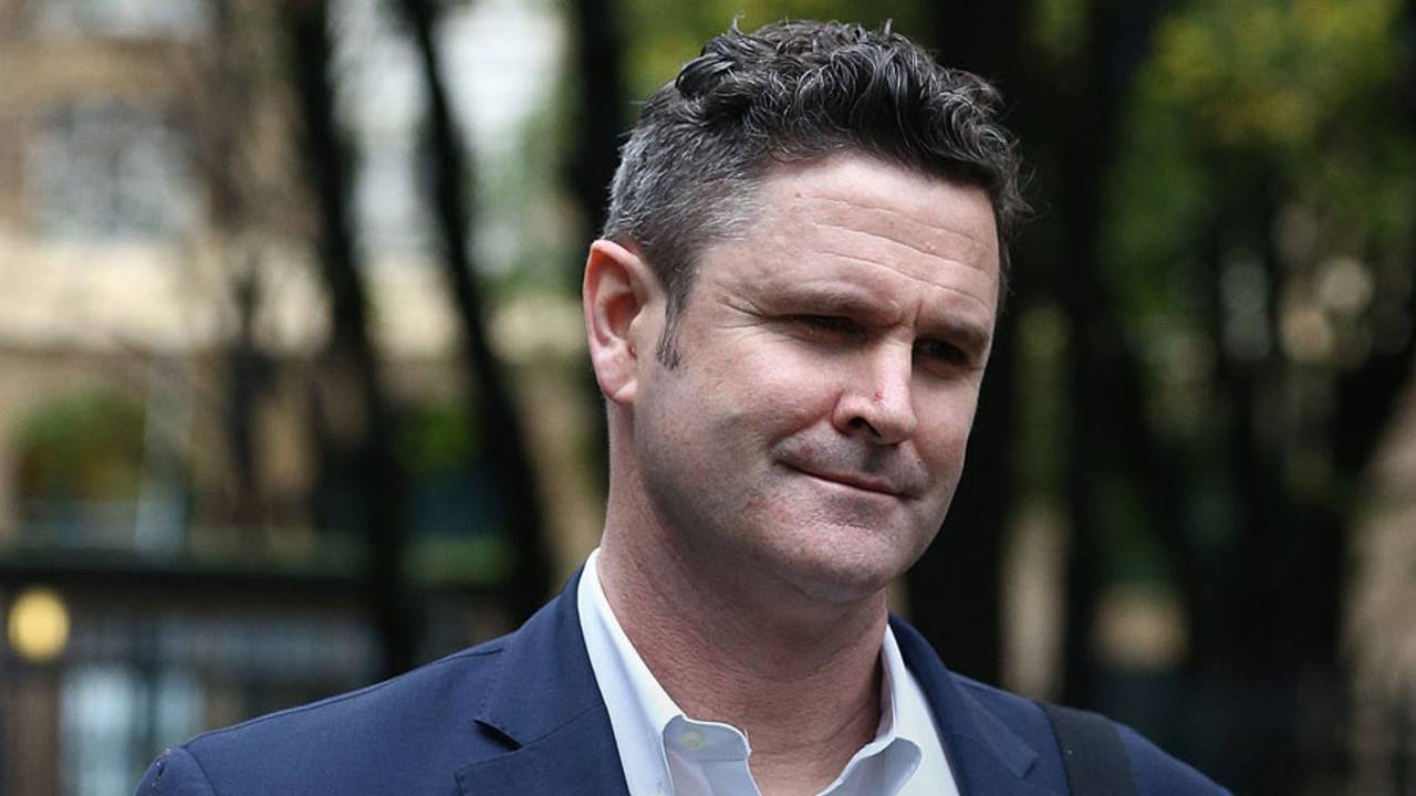 Chris Cairns arrives on the final day of the judge's summing-up at Southwark Crown Court, London, November 24, 2015