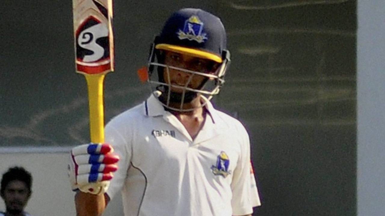 Sudip Chatterjee continued his prolific run with a fifty, Assam v Bengal, Ranji Trophy 2015-16, Group A, Guwahati, 1st day, December 1, 2015