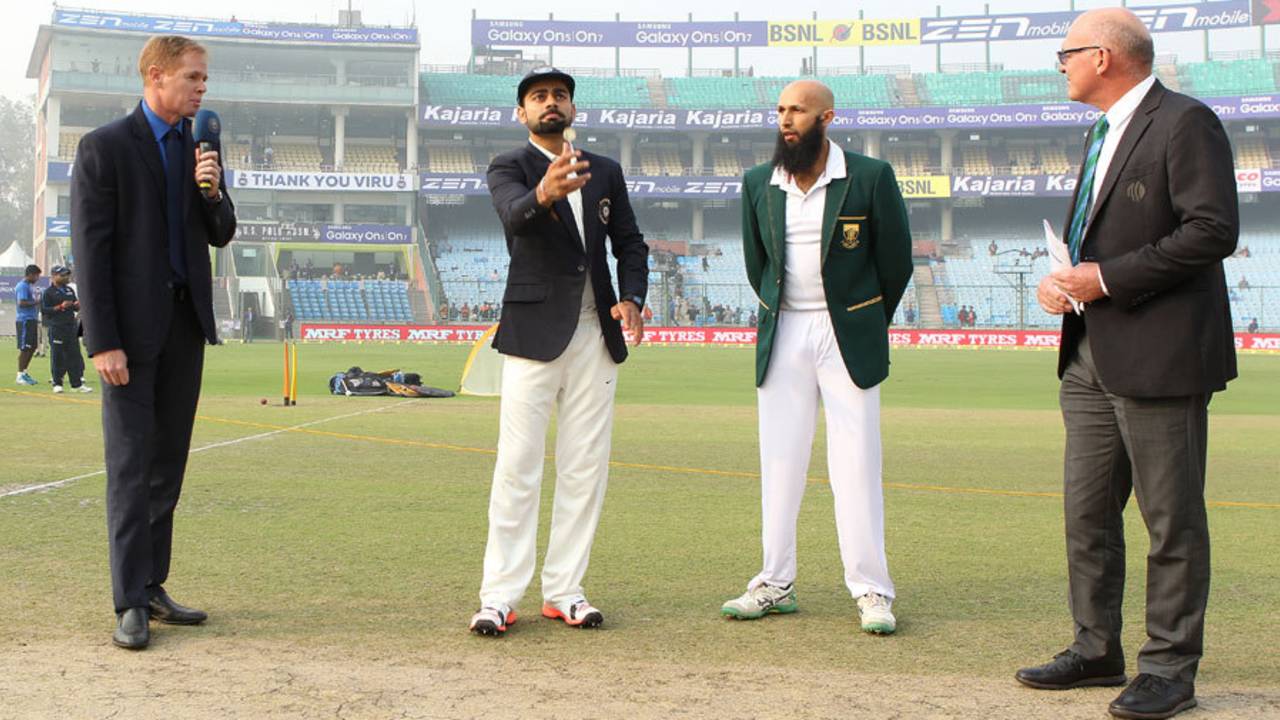 The India-South Africa series is the third in the last five months where the home team won the toss in each Test&nbsp;&nbsp;&bull;&nbsp;&nbsp;BCCI