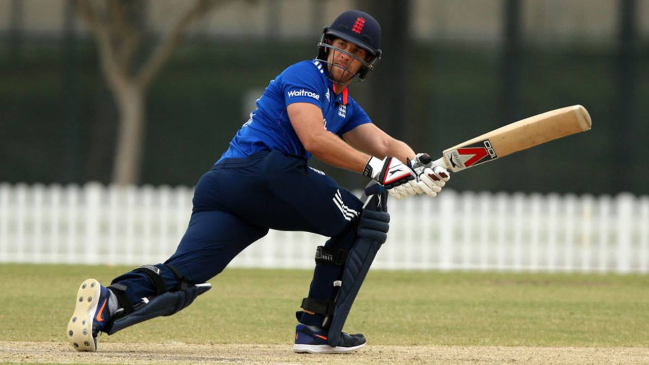 Dawid Malan made 51 from 44 balls, Pakistan A v England Lions, 1st unofficial T20I, Dubai