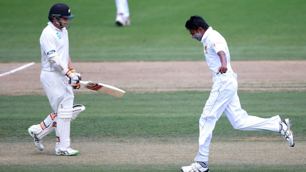 Dushmantha Chameera picked up his first Test five-for&nbsp;&nbsp;&bull;&nbsp;&nbsp;Getty Images