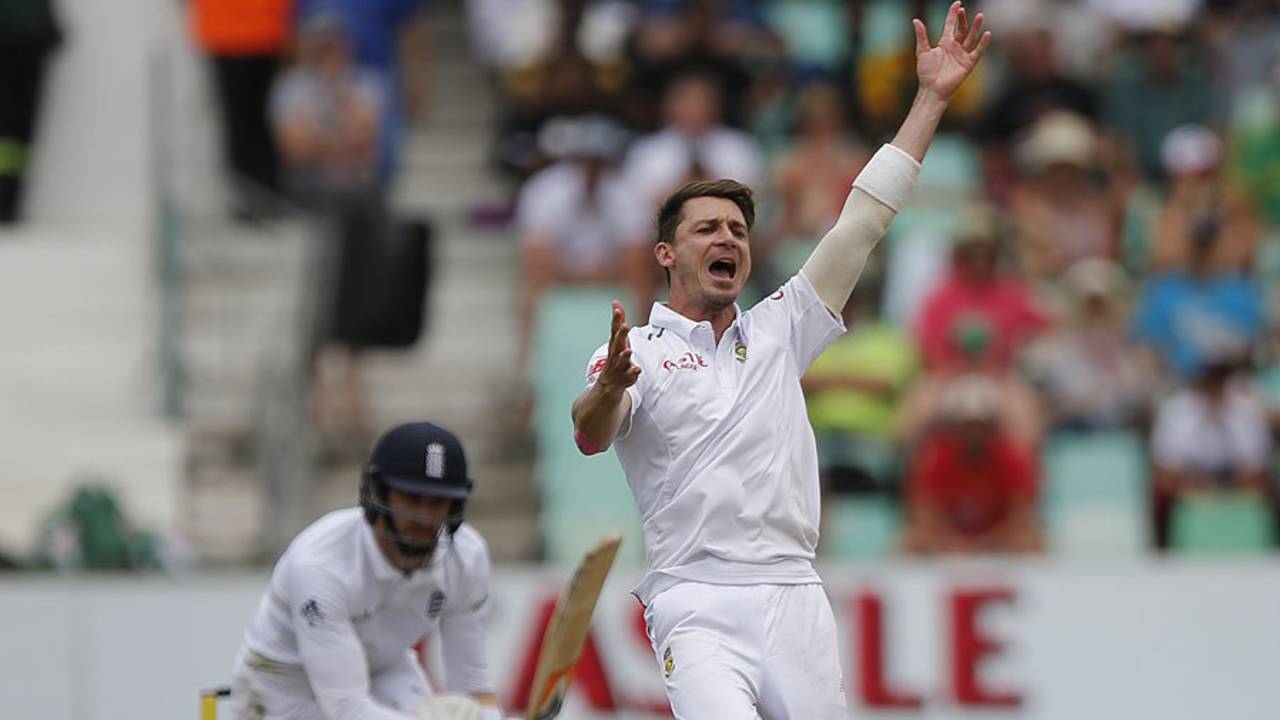 Dale Steyn finished off the England innings, South Africa v England, 1st Test, Durban, 2nd day, December 27, 2015