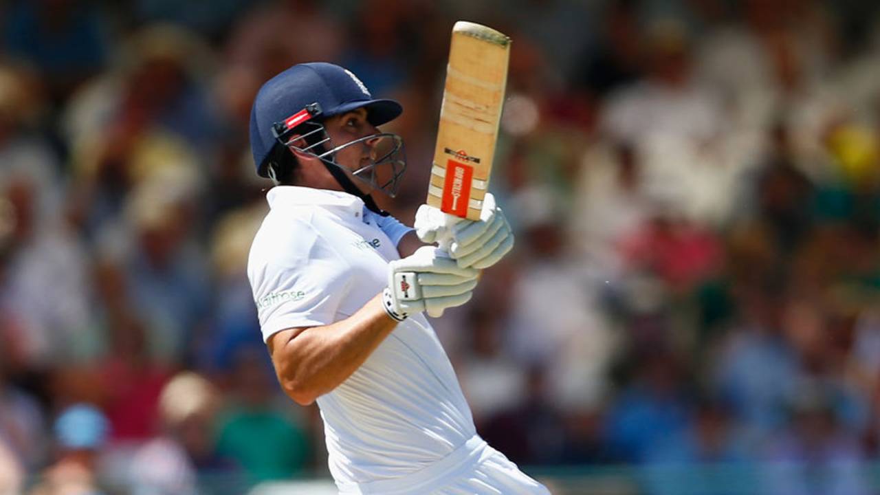 Alastair Cook started positively before falling for 27, South Africa v England, 2nd Test, Cape Town, 1st day, January 2, 2016