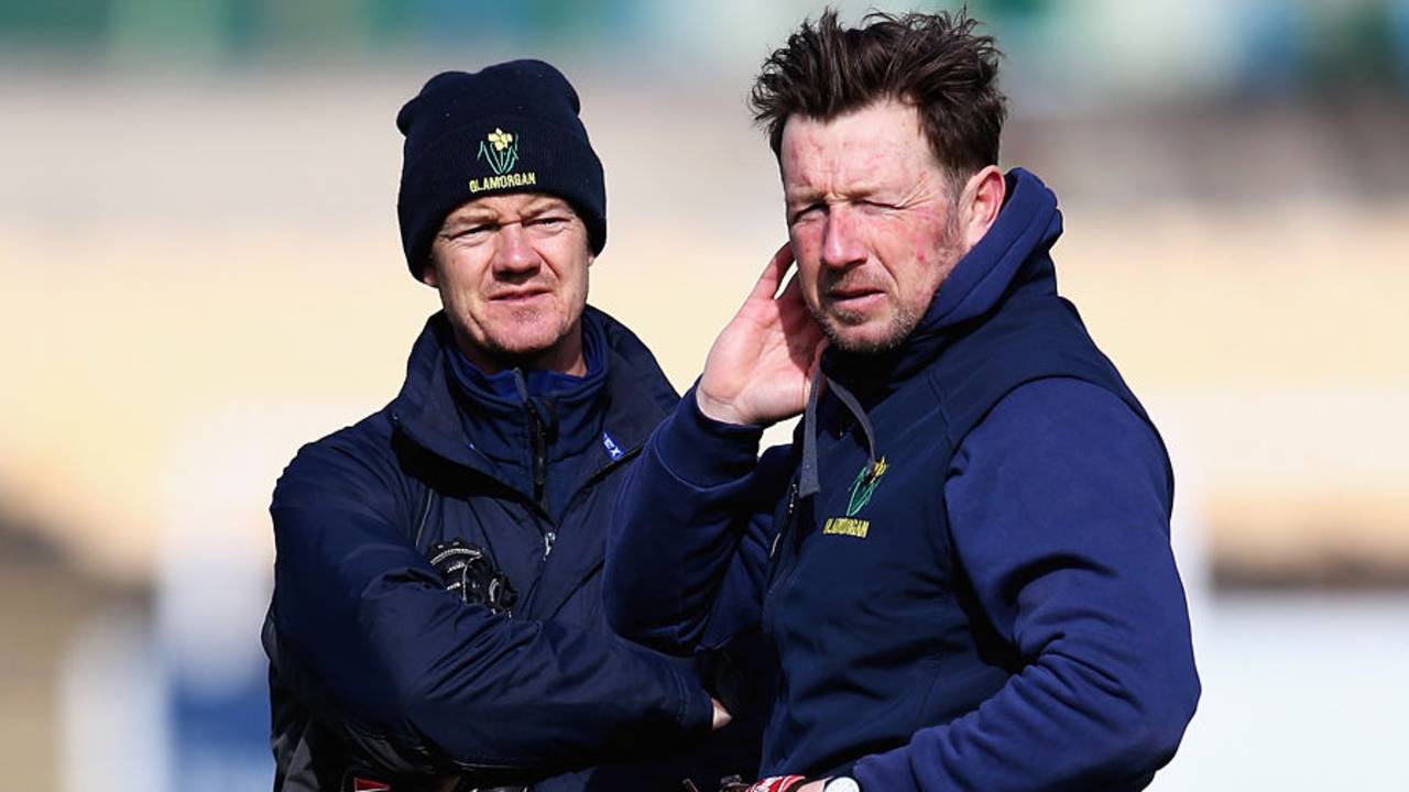 Robert Croft (right) has acted as assistant to the former coach Toby Radford&nbsp;&nbsp;&bull;&nbsp;&nbsp;Getty Images