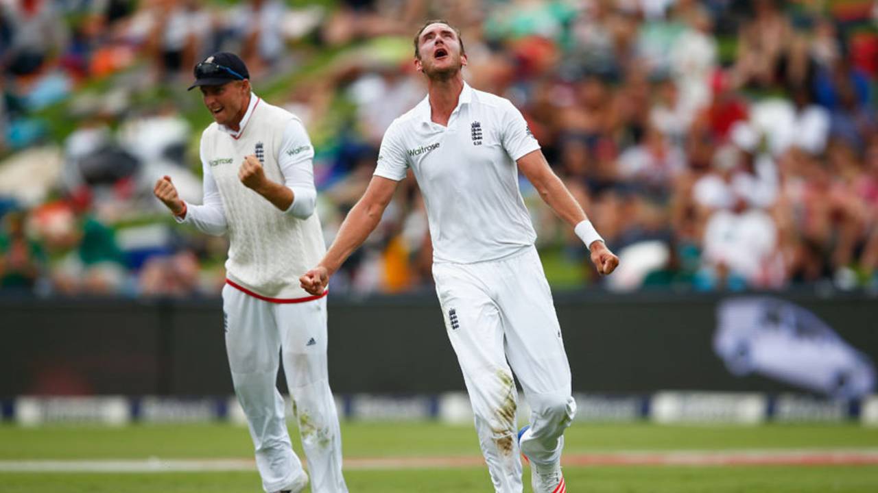 Broad channels the old black magic at the Wanderers&nbsp;&nbsp;&bull;&nbsp;&nbsp;Getty Images