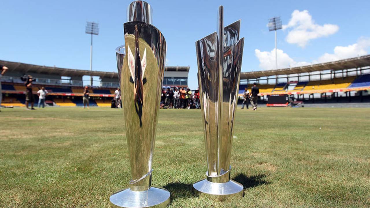 The ICC World Twenty20 trophies