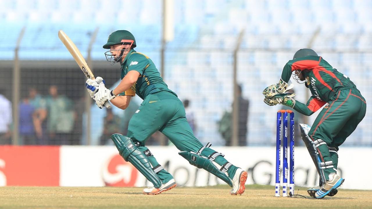 Liam Smith struck a century, but it went in vain, Bangladesh v South Africa, Under-19 World Cup, Chittagong, January 27, 2016