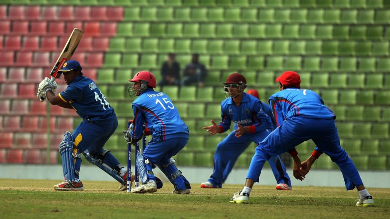 Charith Asalanka's counter-attacking game kept Sri Lanka Under-19s ticking over against Afghanistan Under-19s&nbsp;&nbsp;&bull;&nbsp;&nbsp;International Cricket Council