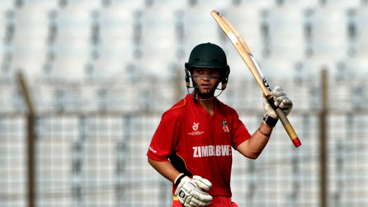 Jeremy Ives provided the sole resistance for Zimbabwe Under-19s with 91