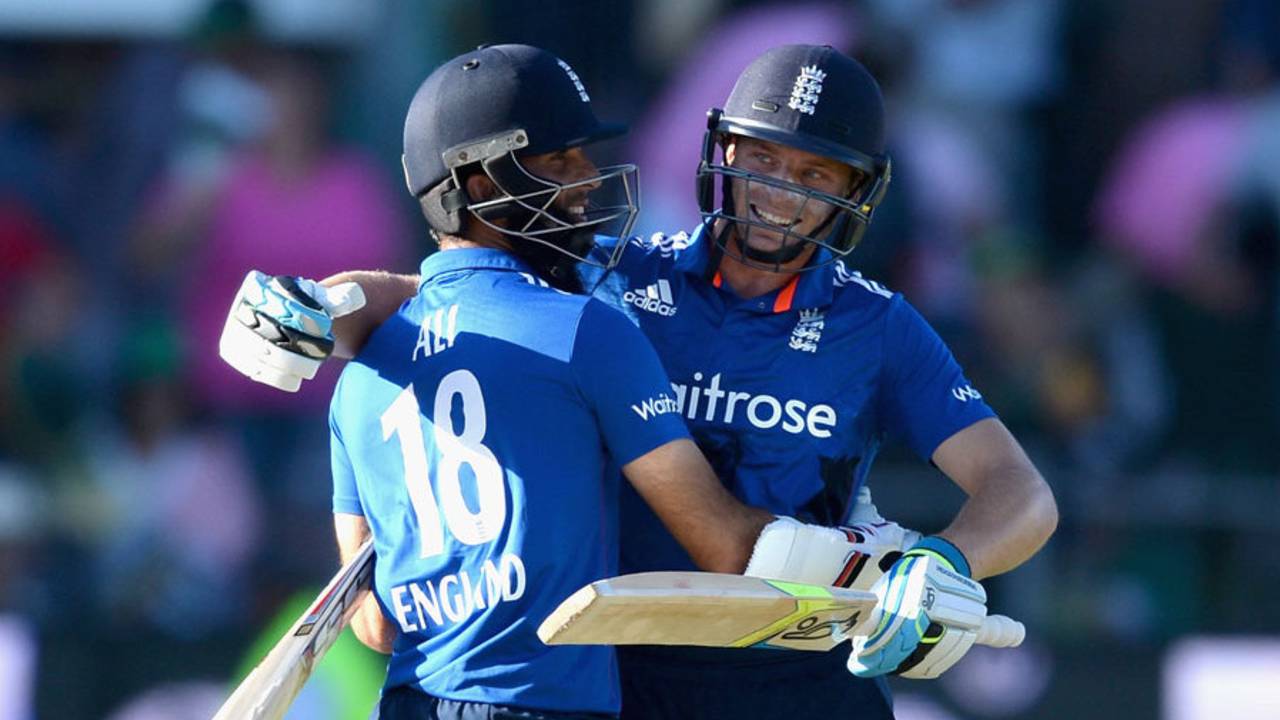 Jos Buttler and Moeen Ali sealed a 2-0 series lead for England, South Africa v England, 2nd ODI, Port Elizabeth, February 6, 2016