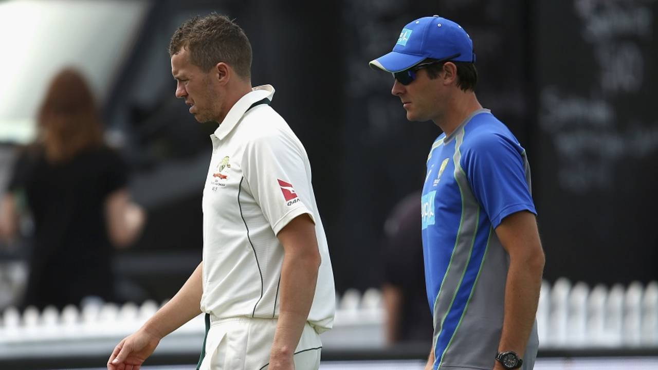 Peter Siddle has been diagnosed with a serious back injury but has retained his Cricket Australia contract&nbsp;&nbsp;&bull;&nbsp;&nbsp;Getty Images